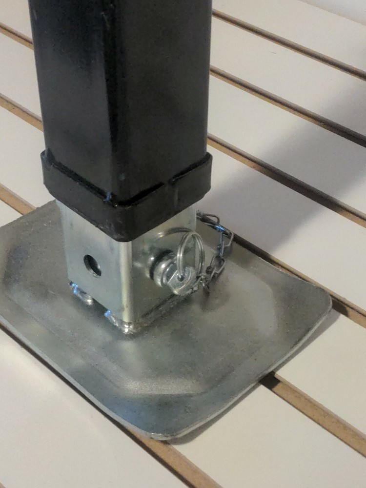 Ultra Tow Weld-On Side Wind Trailer Jack- 44079