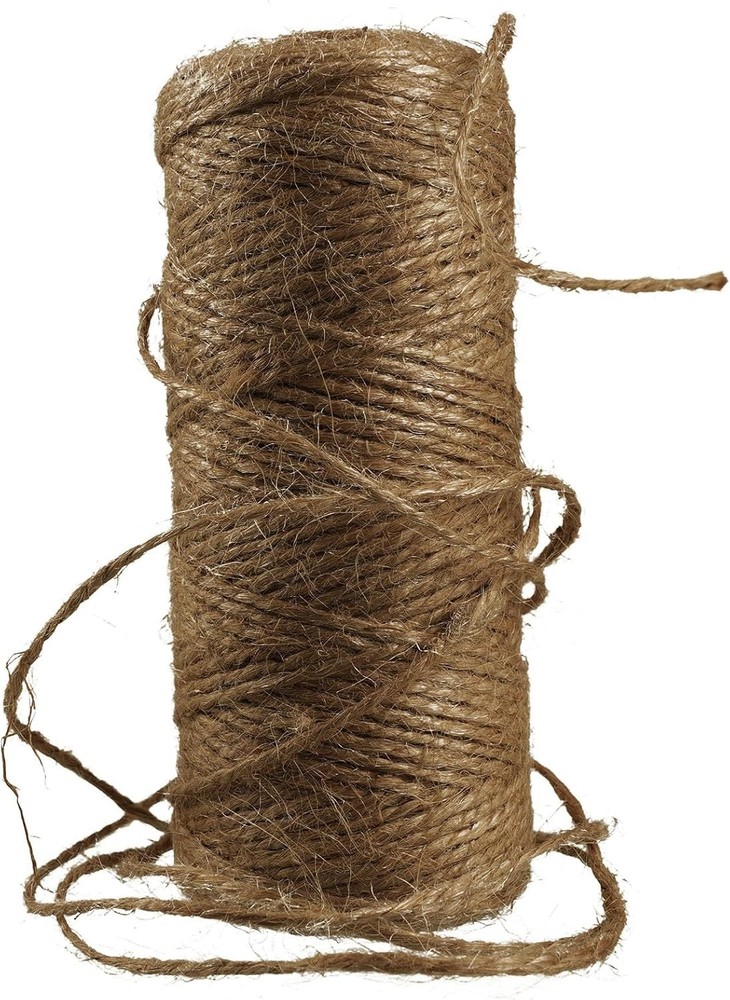 Durable 328 Feet Jute Twine - Perfect for Rustic Gift Wrapping & DIY Projects