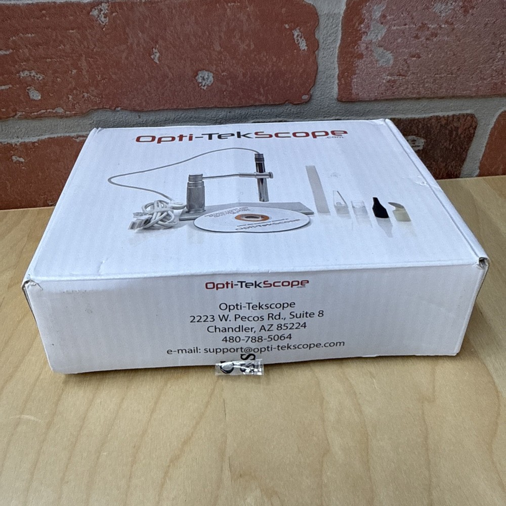 Opti-Tek Scope Digital USB Microscope Camera- Advanced CMOS Sensor