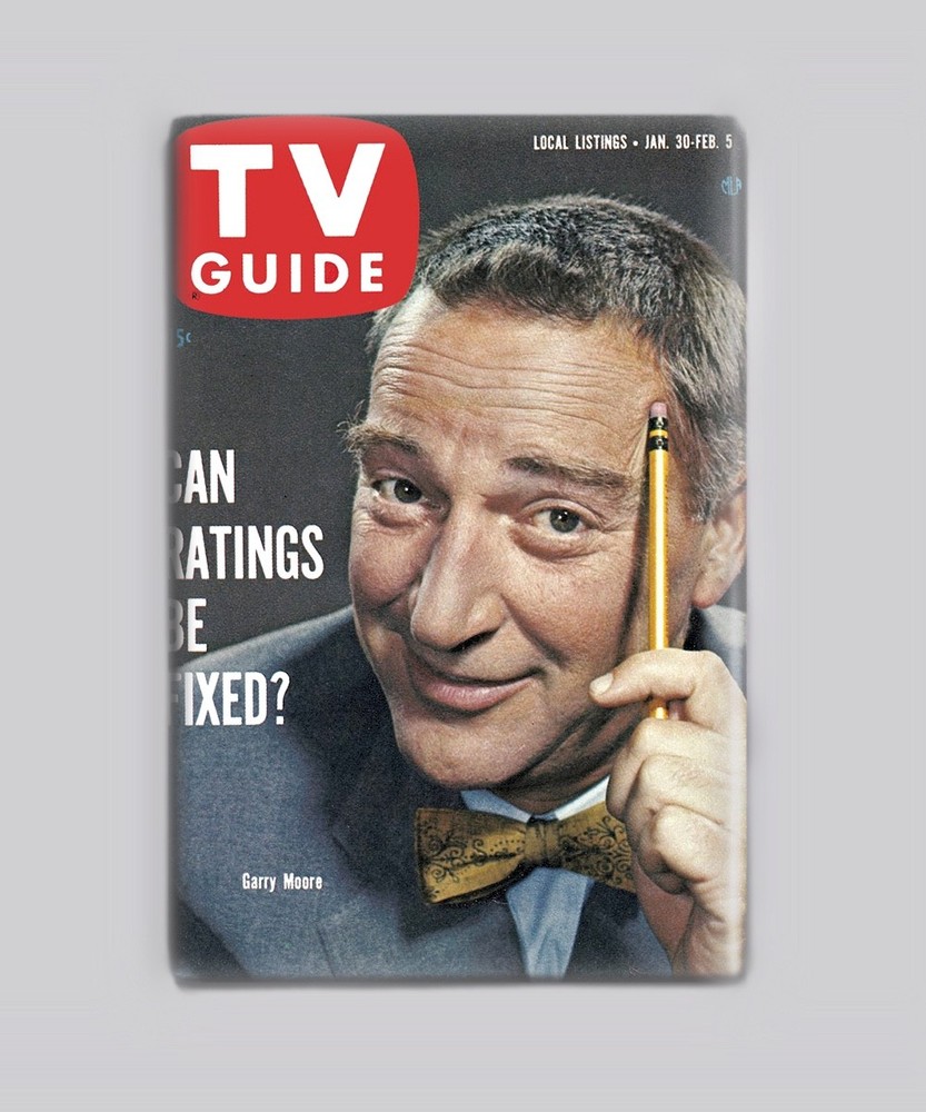 Garry Moore TV Guide 1960 - 2"x3" Fridge MAGNET