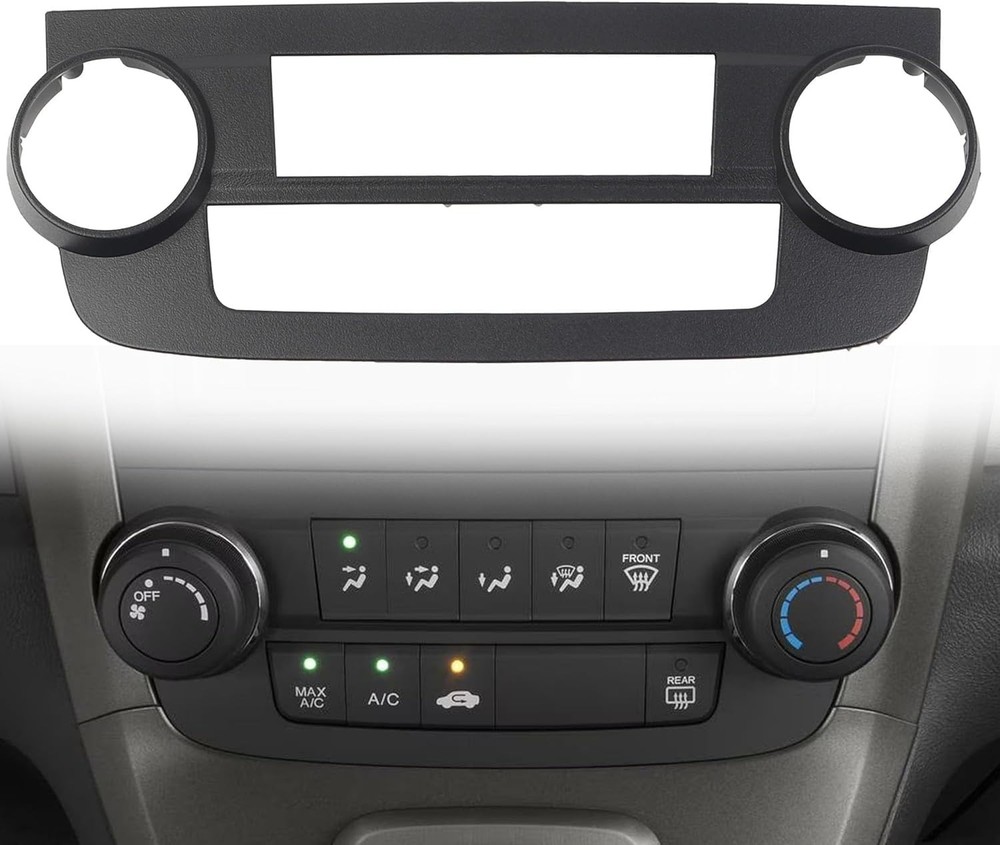 AC Control Panel Center Dash Vent Trim Compatible with Honda CR-V CRV 2007-2011,
