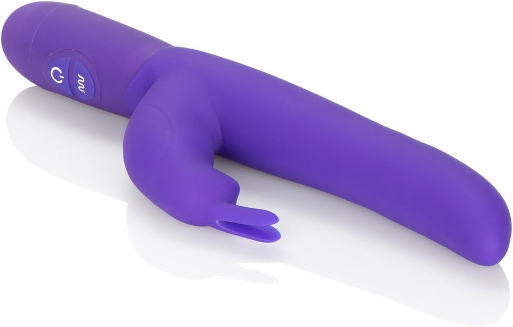 CalExotics Posh 10-Function Silicone Bounding Bunny - Purple