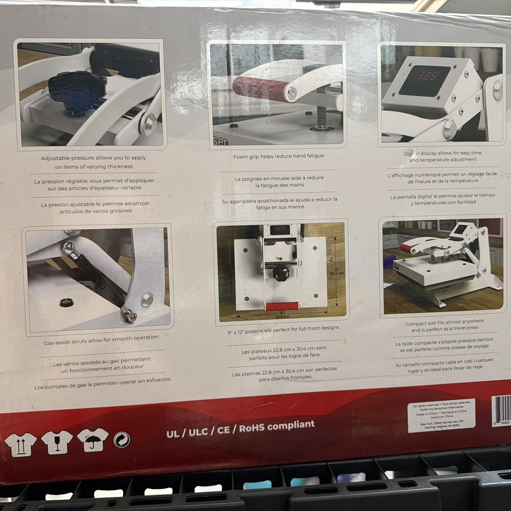Siser - Heat Transfer Press- Brand New