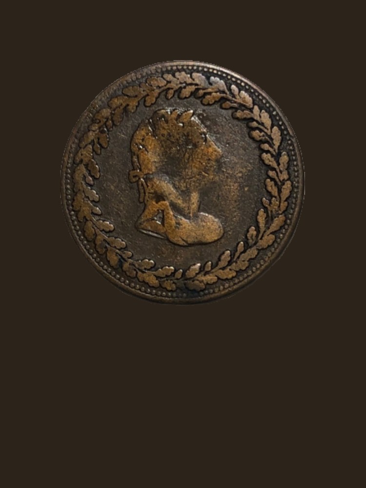 1812 Tiffin Half Penny Token from Canada