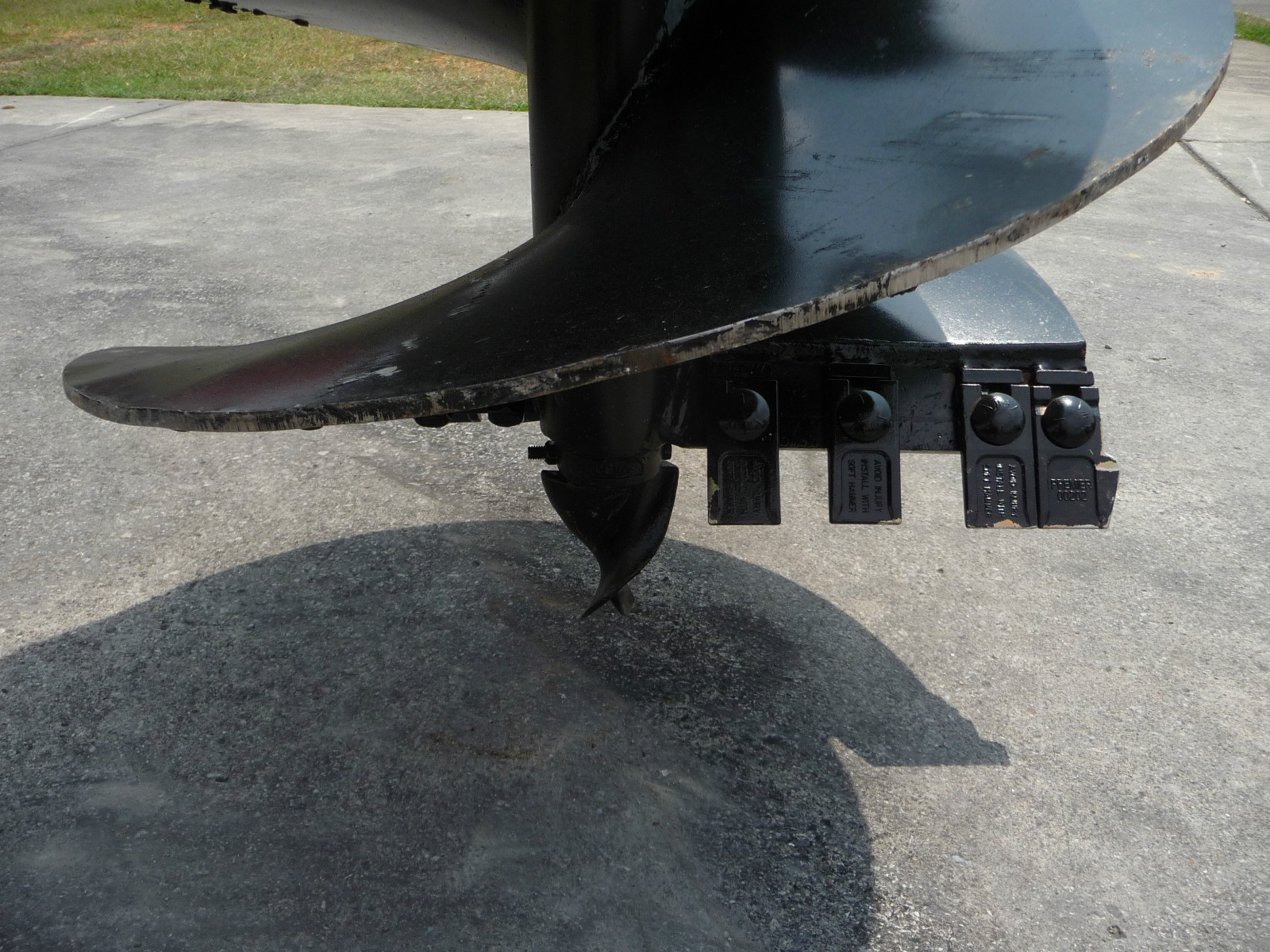 Lowe 24" Skid Steer Auger Bit 2" Hex Collar 48" Long