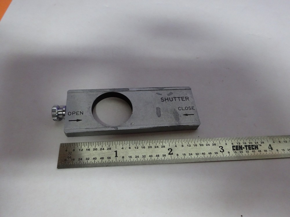 NIKON SHUTTER SLIDE OPTICS MICROSCOPE PART &IL-2-15