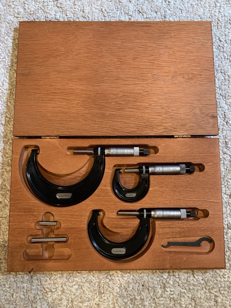 STARRETT S436ARLSZ OutsideMicrometer Set