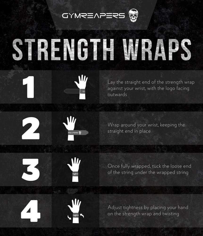 Strength Wrist Wraps for Cross Training, Olympic Lifting, WOD Workouts - Stro...