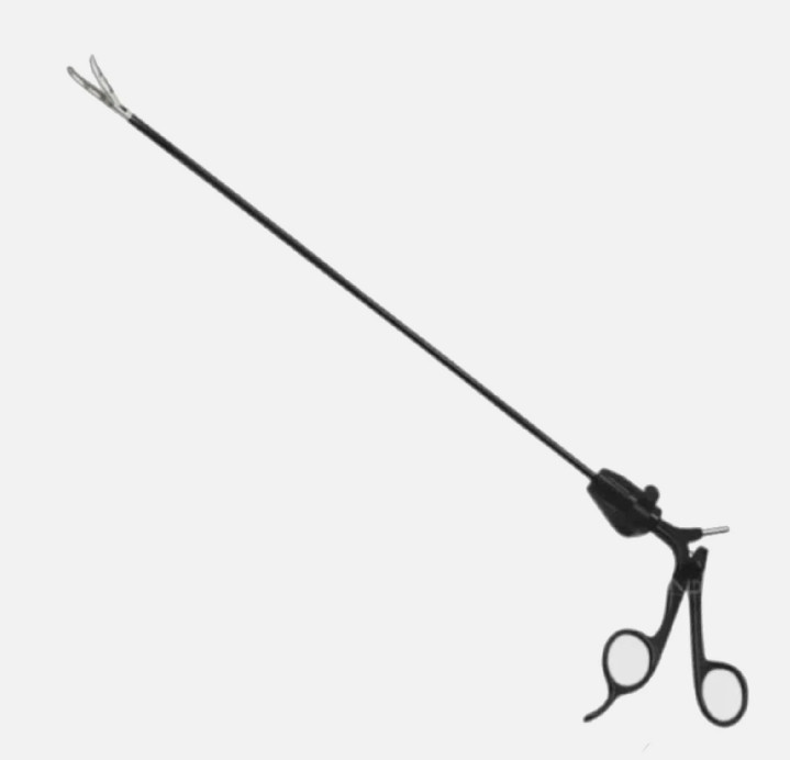 Laparoscopic Intestinal Grasping Forceps Single Action Reusable Ratcheted