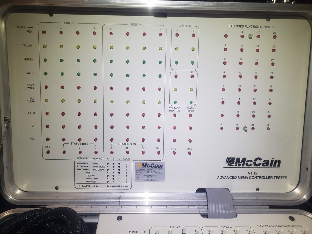 McCain NT12 Tester Advanced NEMA Controller M24343
