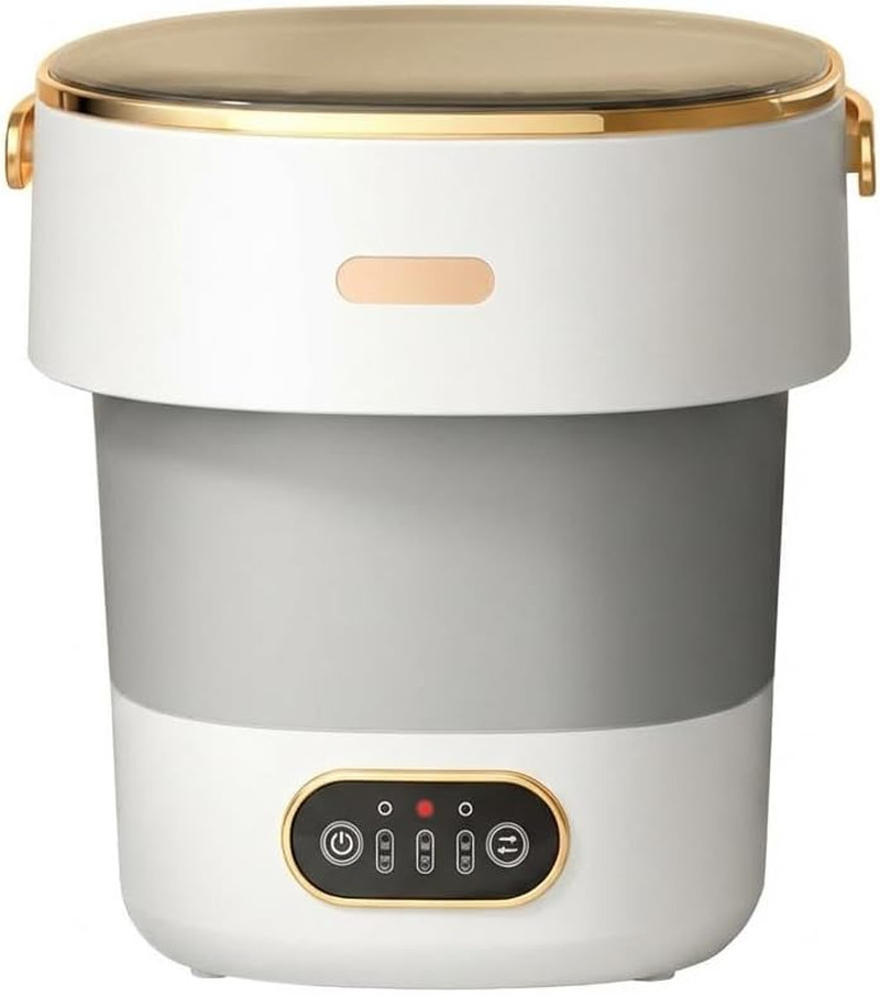 13L Portable Fully Automatic Washing Machine, Foldable Compact Washer with 3 Cle