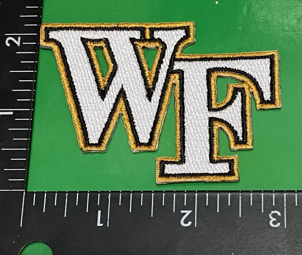 Wake Forest ☝️ IRON ON patch Demon Deacons 🏀 🏈 Unbranded