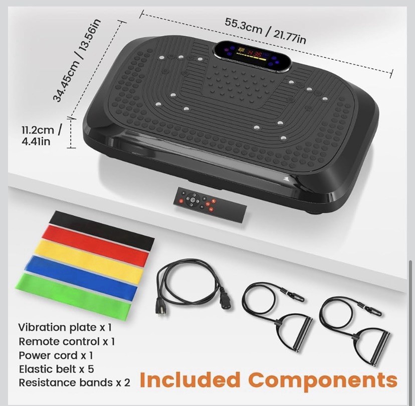 Vibration Plate Exercise Machine