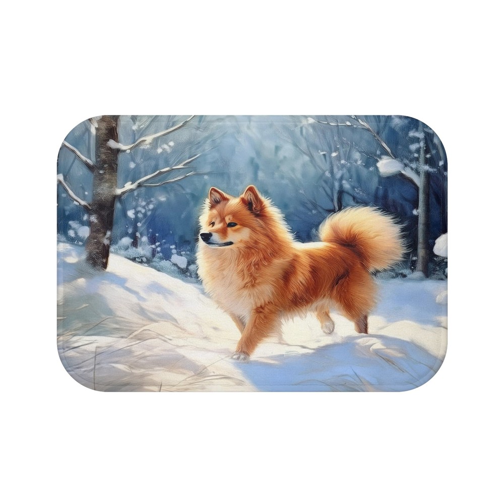 Finnish Spitz - Bathroom Rug Mat -
