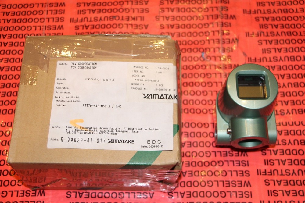 Yamatake ATT70-A42-MSU Temperature Transmitter R-99629-41-017 New