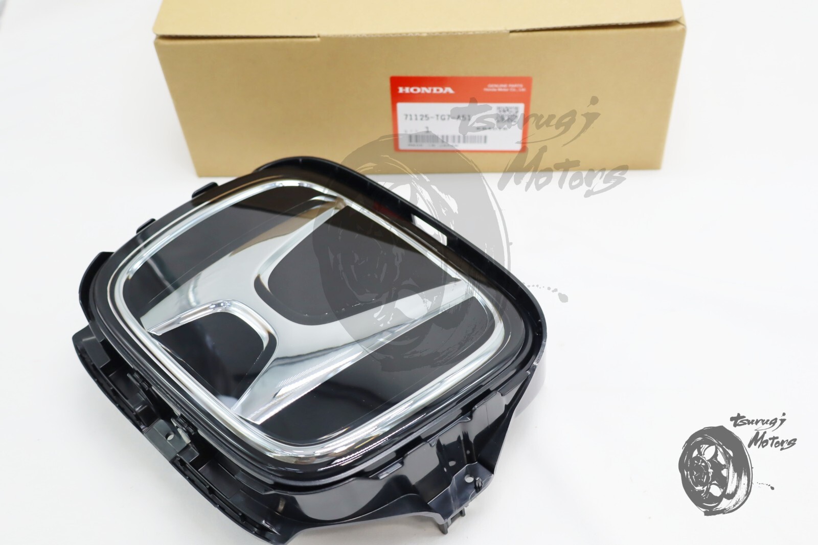 Honda Genuine 2019-22 Pilot Passport Front Radar Emblem H Sensing Badge OEM New