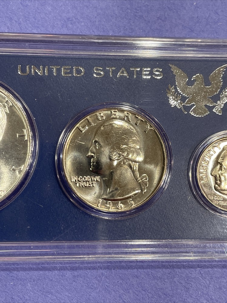 1965 US Special Mint Set Coins In Holder