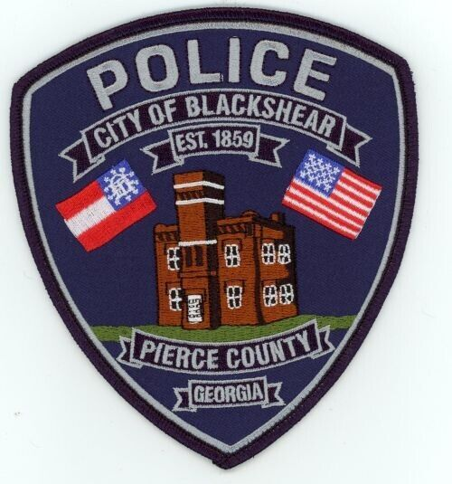 GEORGIA GA BLACKSHEAR POLICE NICE SHOULDER PATCH SHERIFF