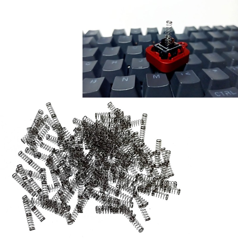 Customized Double Section Springs for Mechanical Keyboard Two Stage Extension