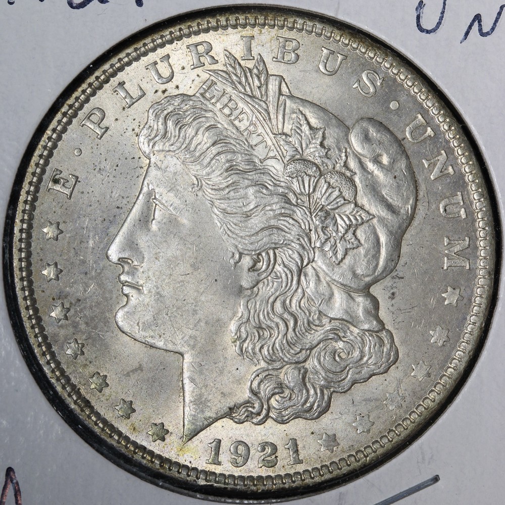 1921 Morgan Silver Dollar UNC *UNCIRCULATED* MS E233 JU