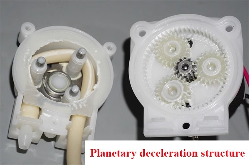 DC 5V-12V Mini Peristaltic Dosing Pump Self-priming Suction Liquid Metering Pump
