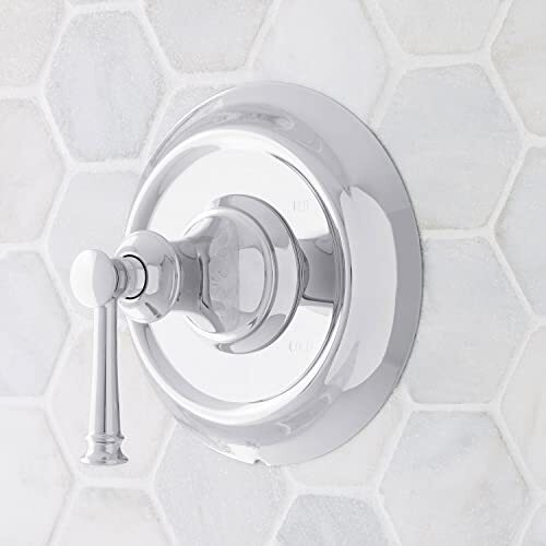 Signature Hardware 449303 Beasley Dual Function Pressure Valve Trim, chrome
