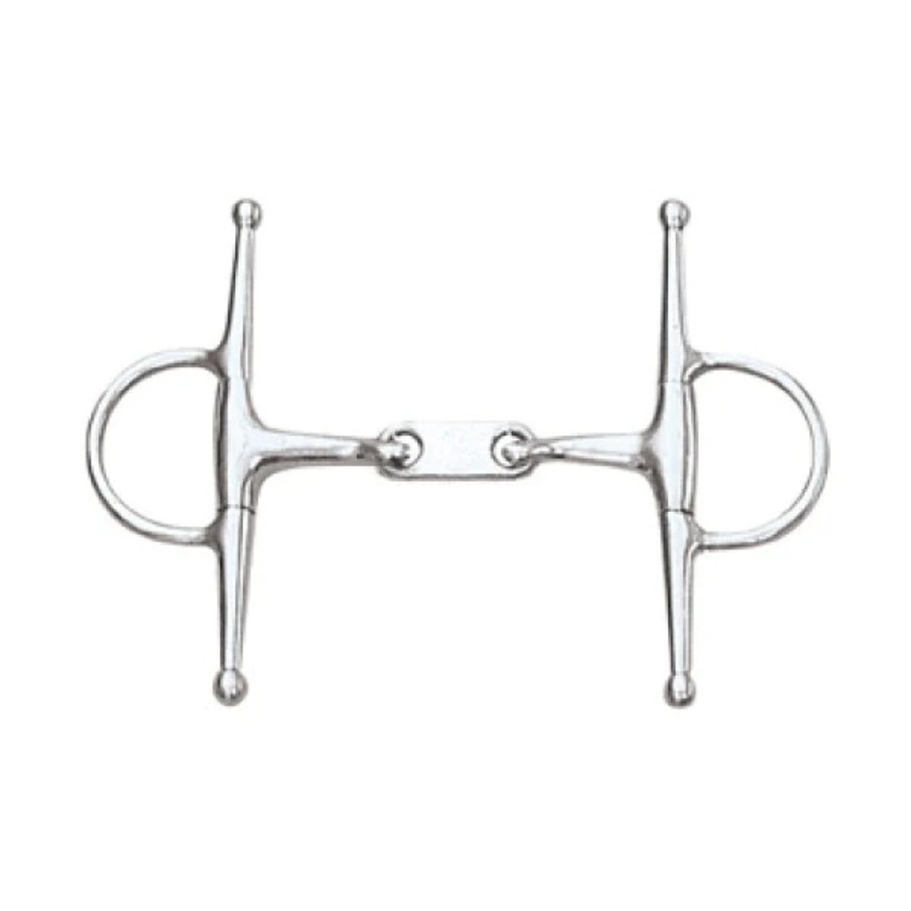 Centaur® Stainless Steel Dr Bristol Eggbutt Full Cheek