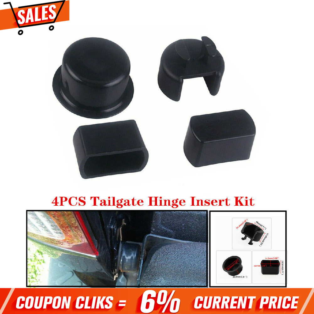 Tailgate Hinge Pivot Bushing Insert Kit for Dodge Ram & Ford F Series Trucks US*