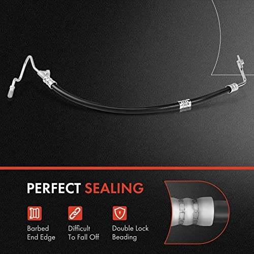 Power Steering Return Hose Line Assembly Compatible with Dodge Dakota,