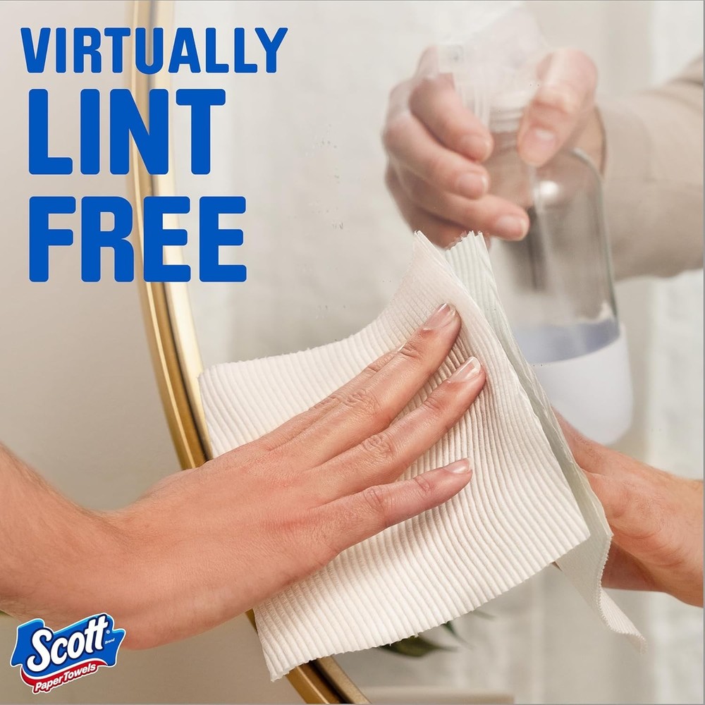 Scott Paper Towels Choose-A-Sheet 6 Double Rolls 12 Regular 108 Sheets