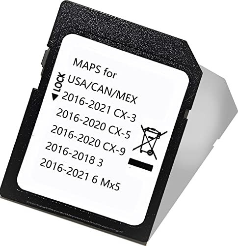 Latest Navigation SD Card, Compatible with:(2016-21)-Cx3. (2016-20)-Cx5