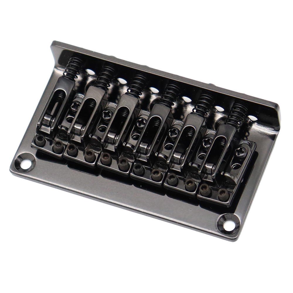 12 String Electric Guitar Bridge Metal 12 String Fixed Hardtail Bridge Black