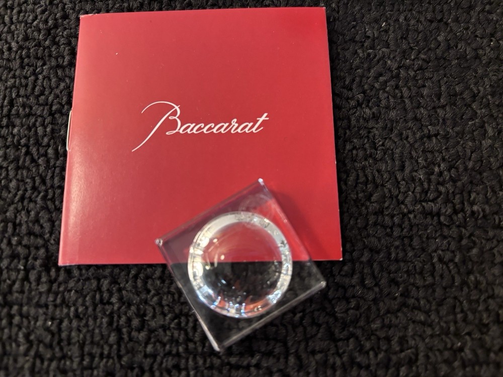Baccarat Clear Cut Crystal Egg Baccarat Model3