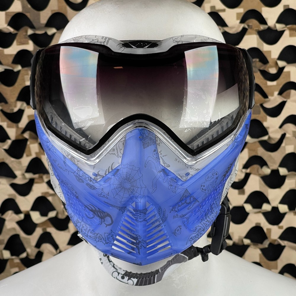 Push Unite Paintball Mask Blue We Are Brain Dead Collaboration Gradient Clear