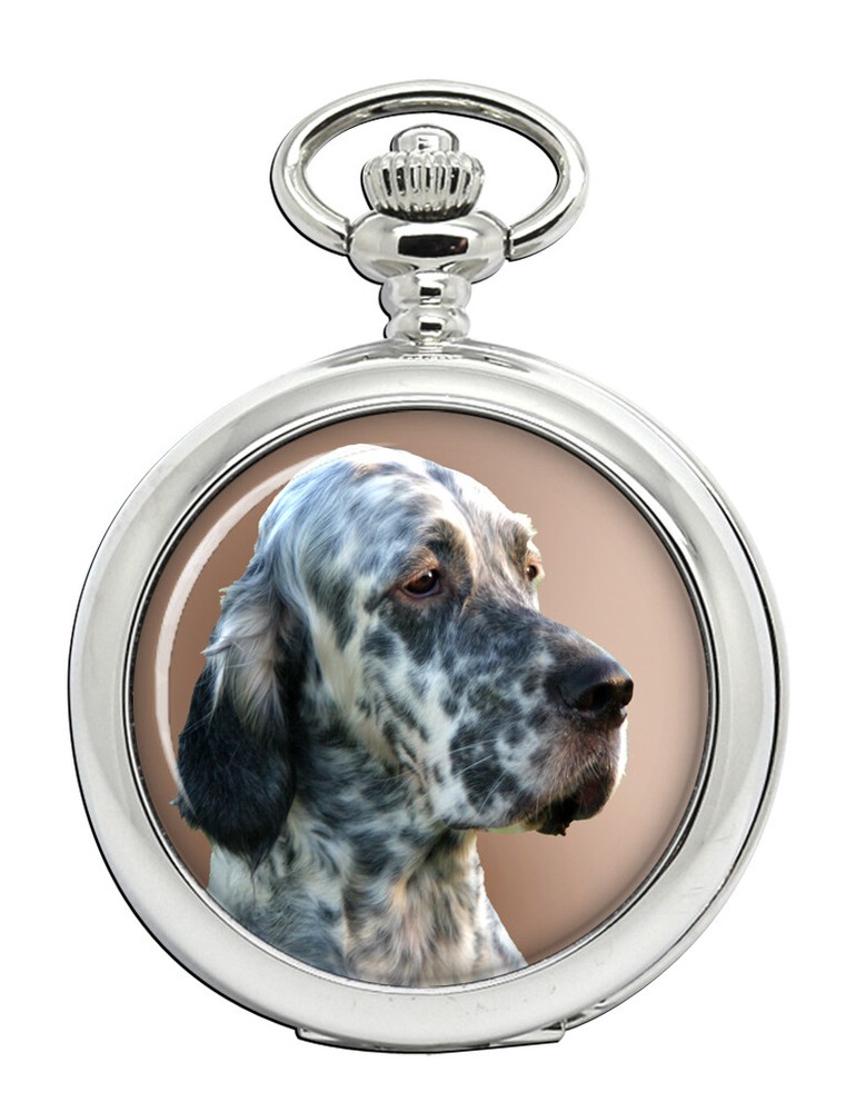 English Setter Pocket Watch