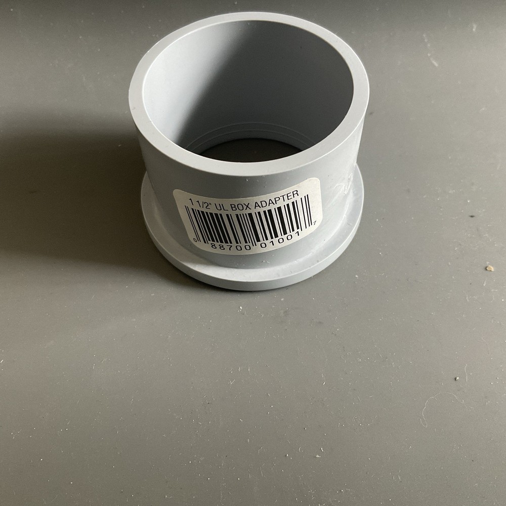 CANTEX 5133719 1 1/2" PVC Box Adapter