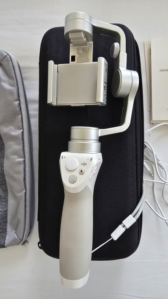 DJI Osmo Mobile Motorized Gimbal Stabilizer for Smartphone with Base and Case