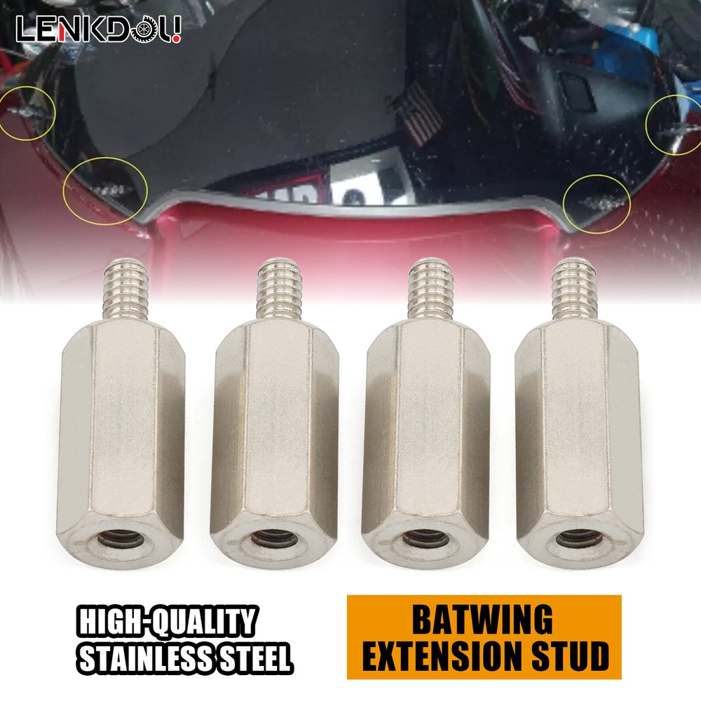 Batwing Extender Nut Standoff Stud Outer Fairing For Harley Electra Street Glide