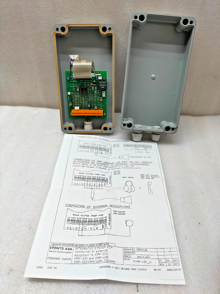 VINGTOR VMP-530 MAIN STATION WATERPROOF
