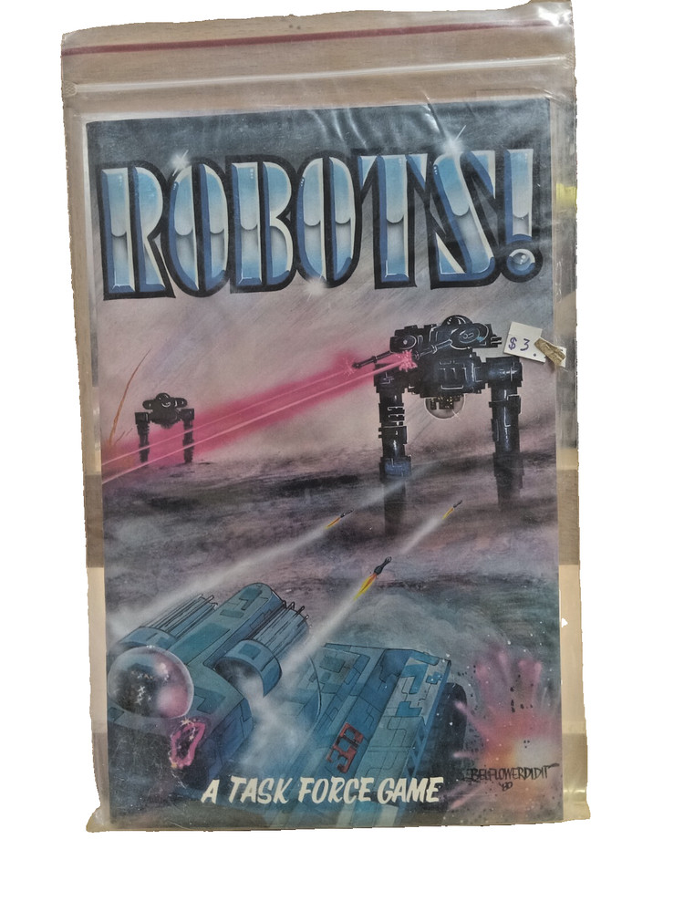 Robots! A Task Force Game TFG1013 1980 - UNPUNCHED