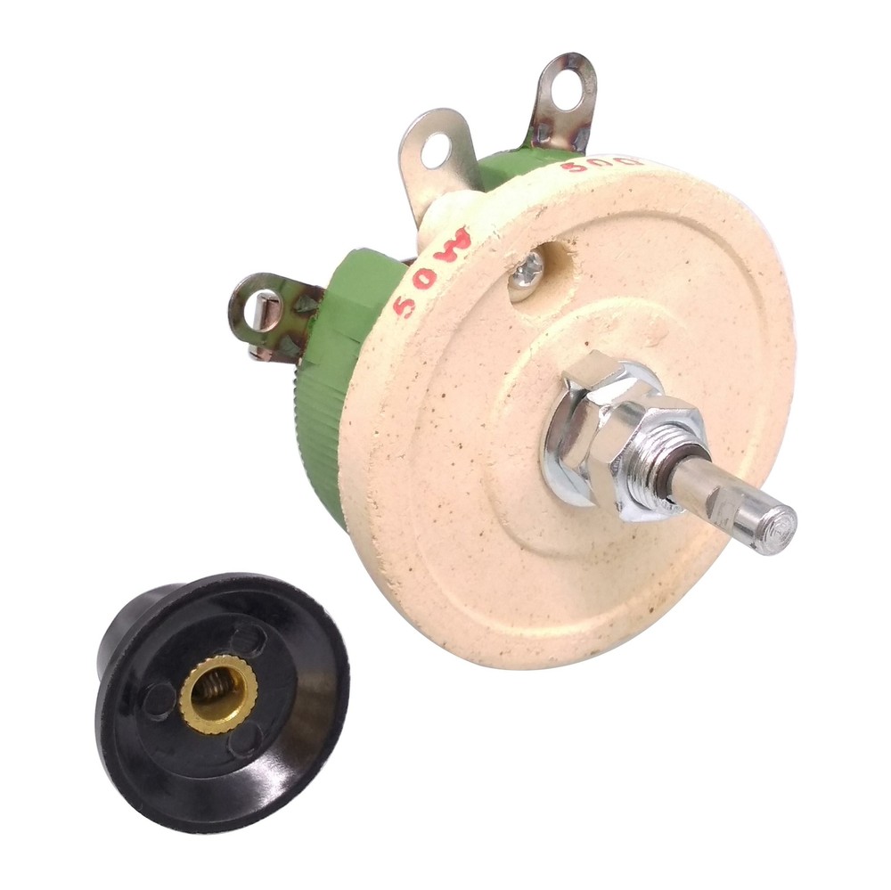 50W 50 OHM High Power Wirewound Potentiometer, Rheostat, Variable Resistor