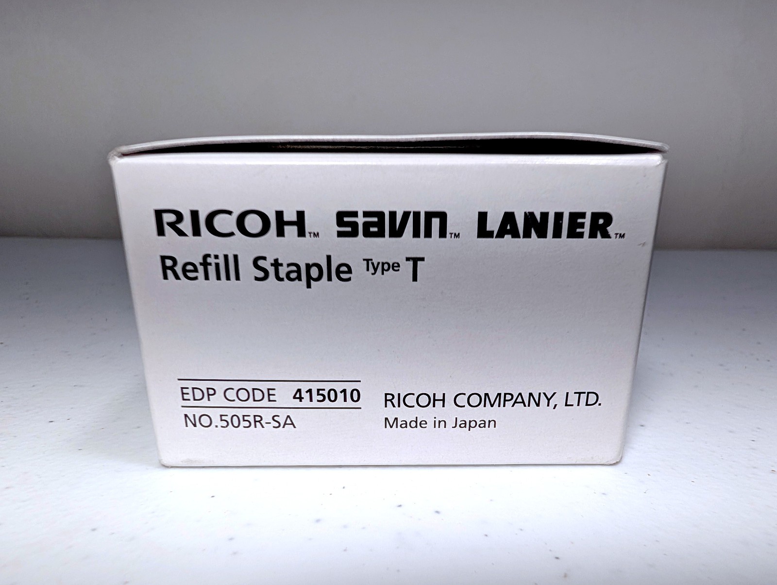 RICOH Refill Staples 415010 Type T 505R-SA Box 10000 Staples (5000 x 2) NEW