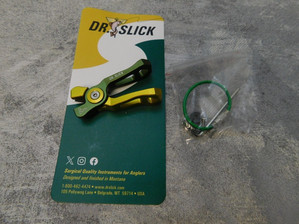 Dr. Slick Version 1 Cyclone Offset Nippers with Replacement Cutters - 2.25"