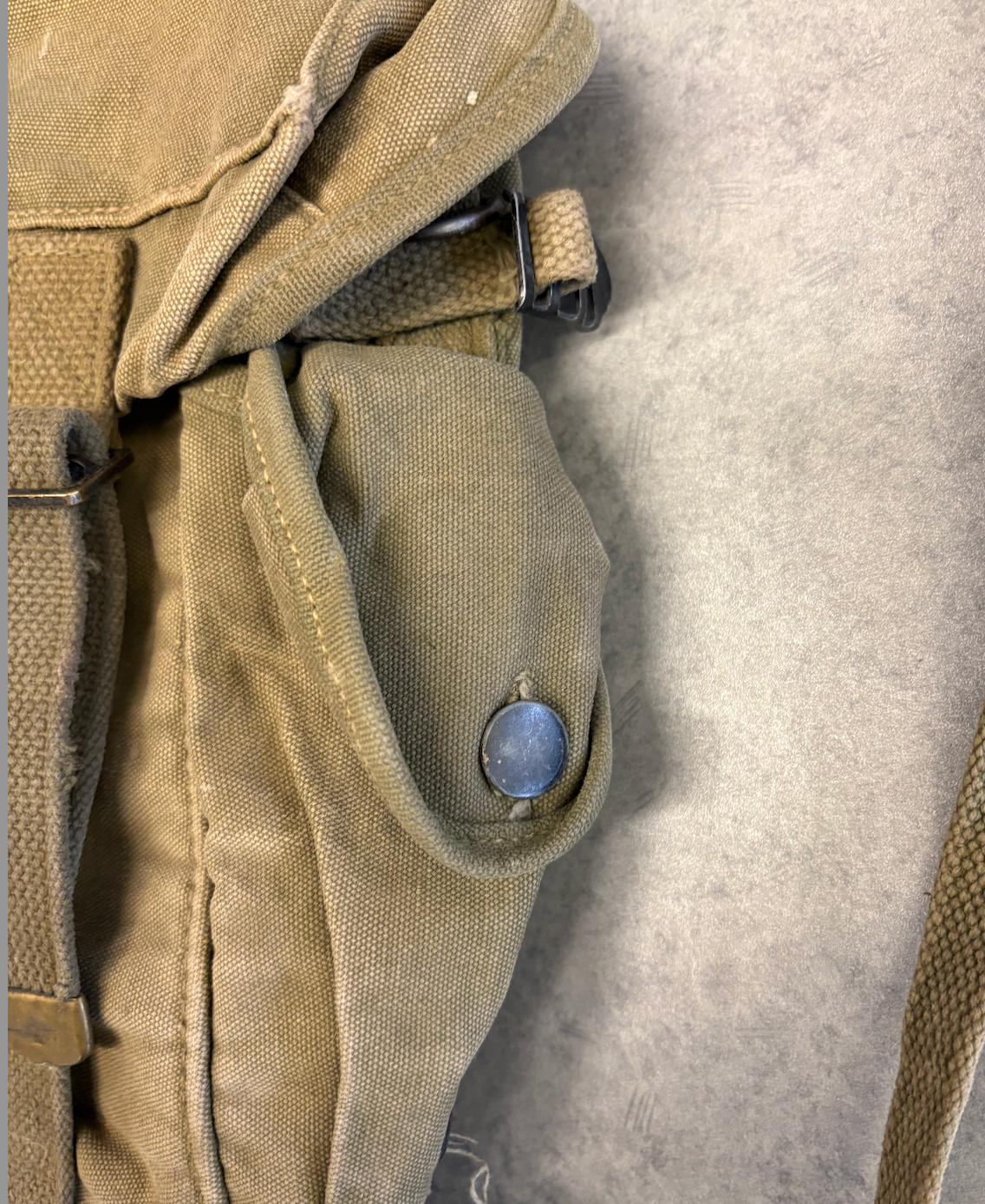 WW2 Era Authentic US Military M1945 Upper Combat Field Pack Backpack