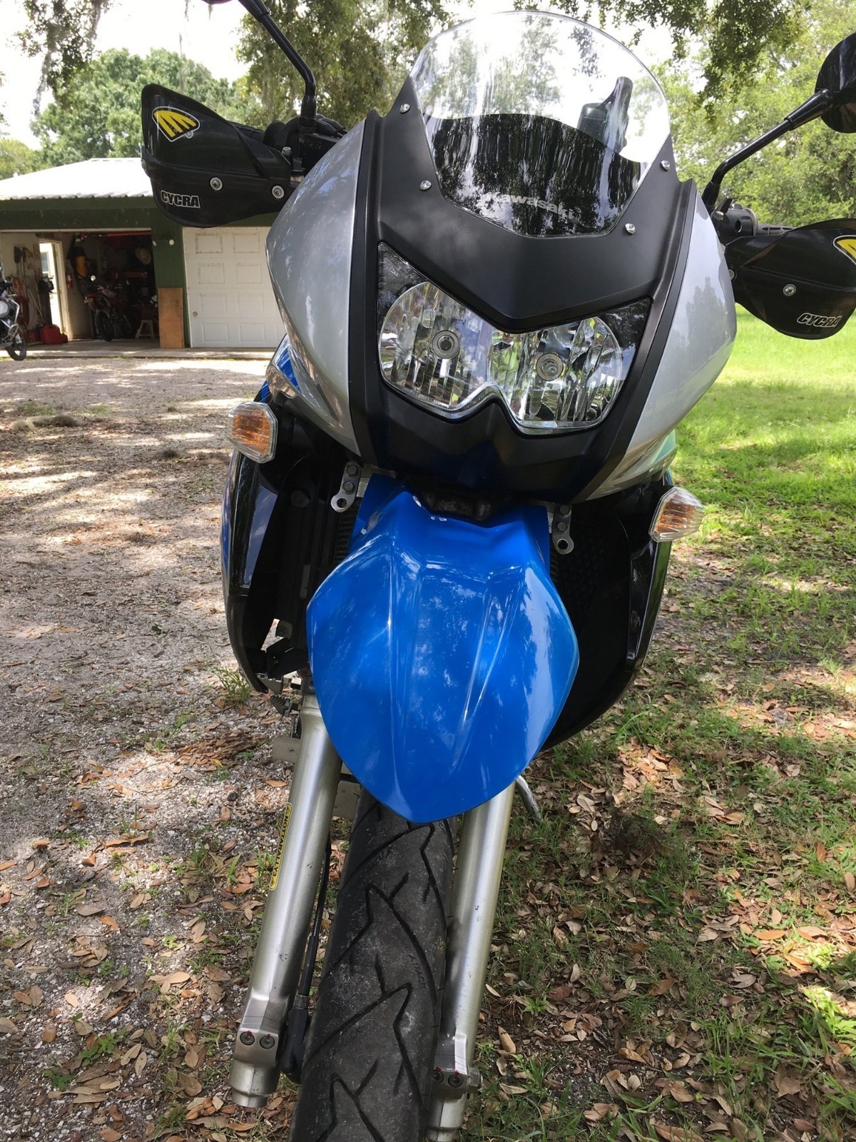 2008+ KLR 650 Front & Rear Blinker Stalk Elimination Kit - Turn Signal Repair