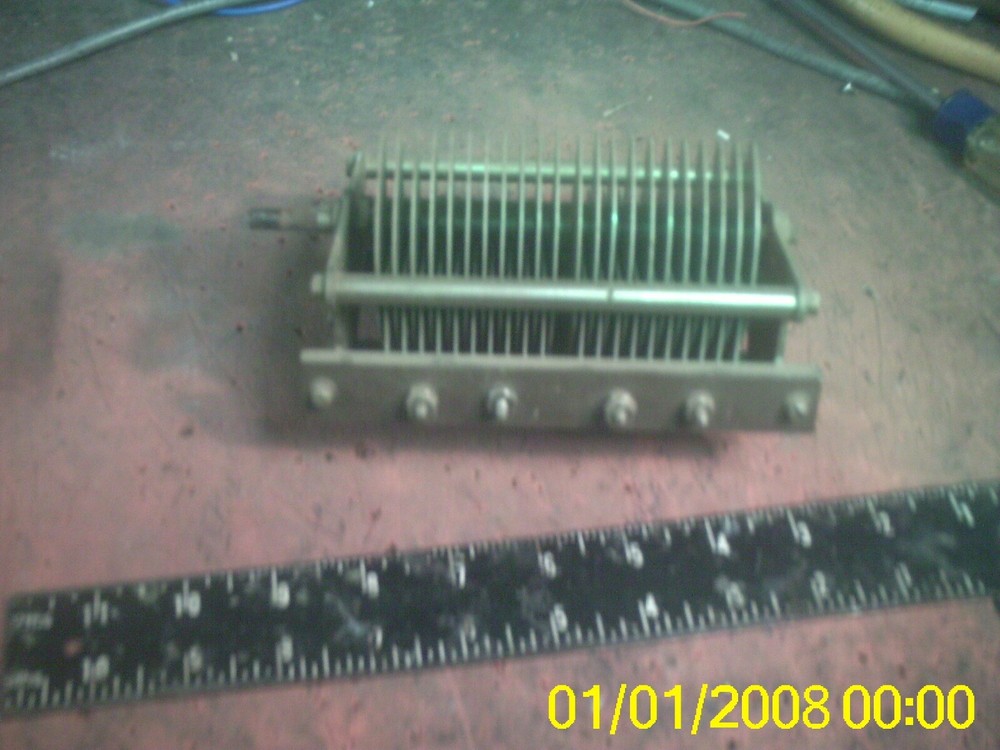 VINTAGE HAM AMPLIFIER CARDWELL VARIABLE CAPACITOR 15 TO 200 PF PEAK FARIAD USA