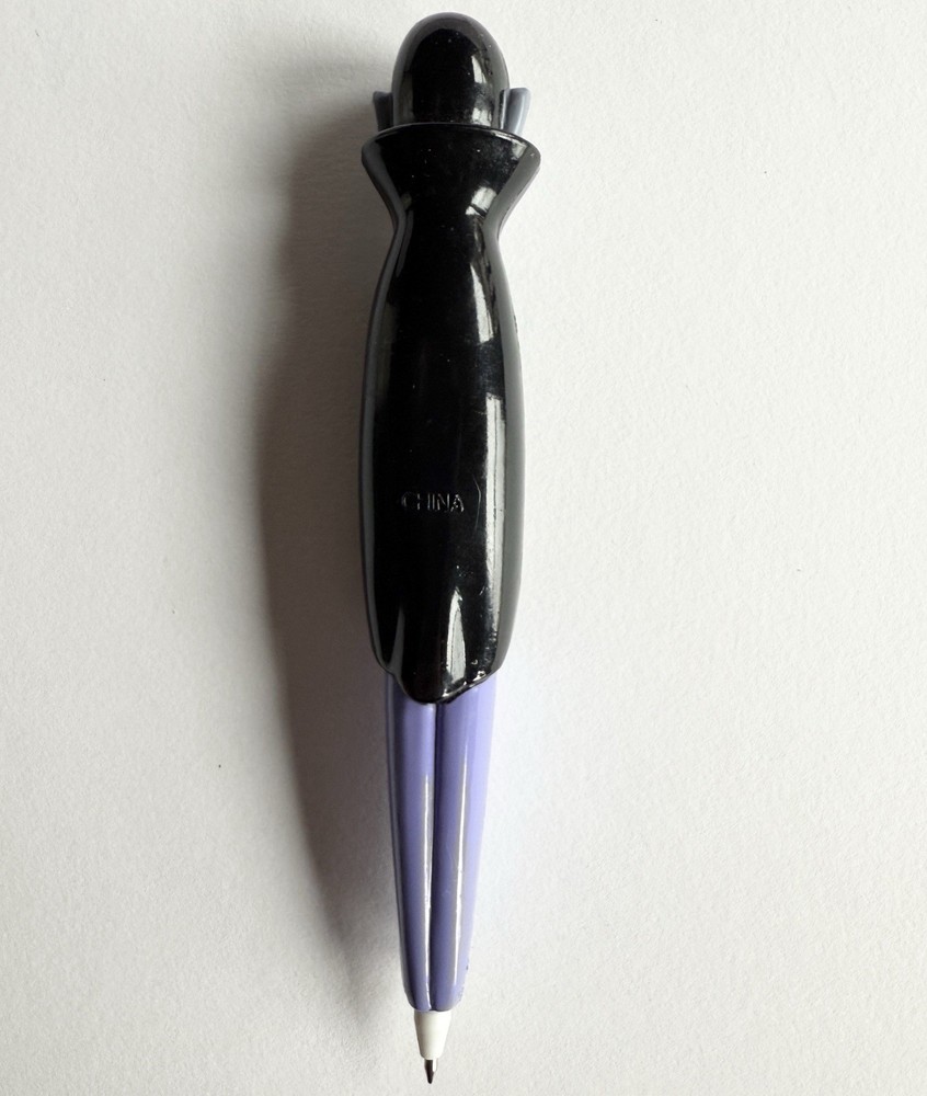 Plastic Dracula Vampire Writing Pen Purple READ DESCRIPTION