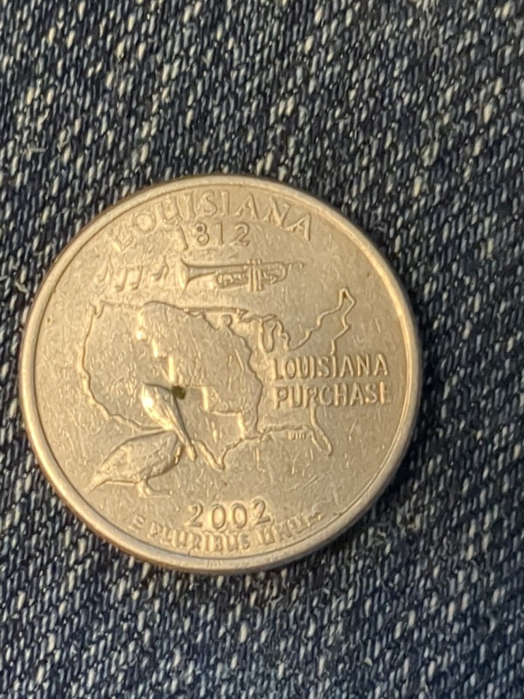 2002 D Louisiana State Quarter