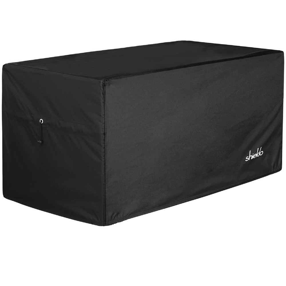 Deck Box Cover- Heavy Duty 600D Polyester Oxford,100% Waterproof Deck Box Cov...