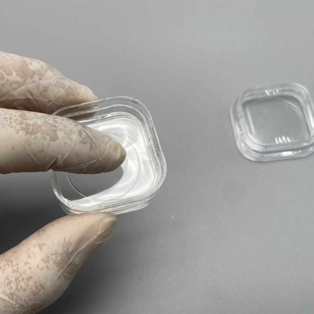 Plastic Denture Tooth Box False Inlay Teeth Transparent Membrane Case Boxes